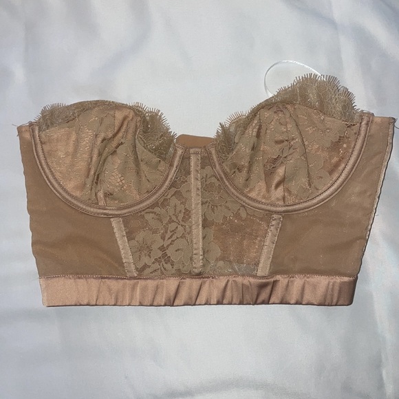 For Love And Lemons Tops - For Love & Lemons women’s bustier top, size small, nude - brand new, never worn!